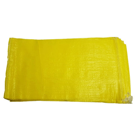 Sandbags 100 x Empty UV Yellow - The Sand Bag Co