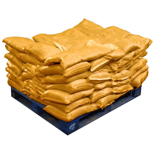 Sand Bags Pre Filled Yellow (UV Protected) (50x10kg)