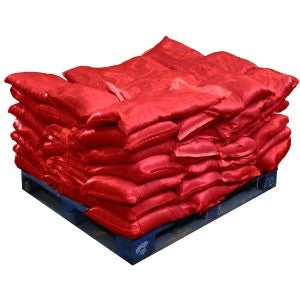 Sand Bags Pre Filled Red (UV Protected) (80x10kg)
