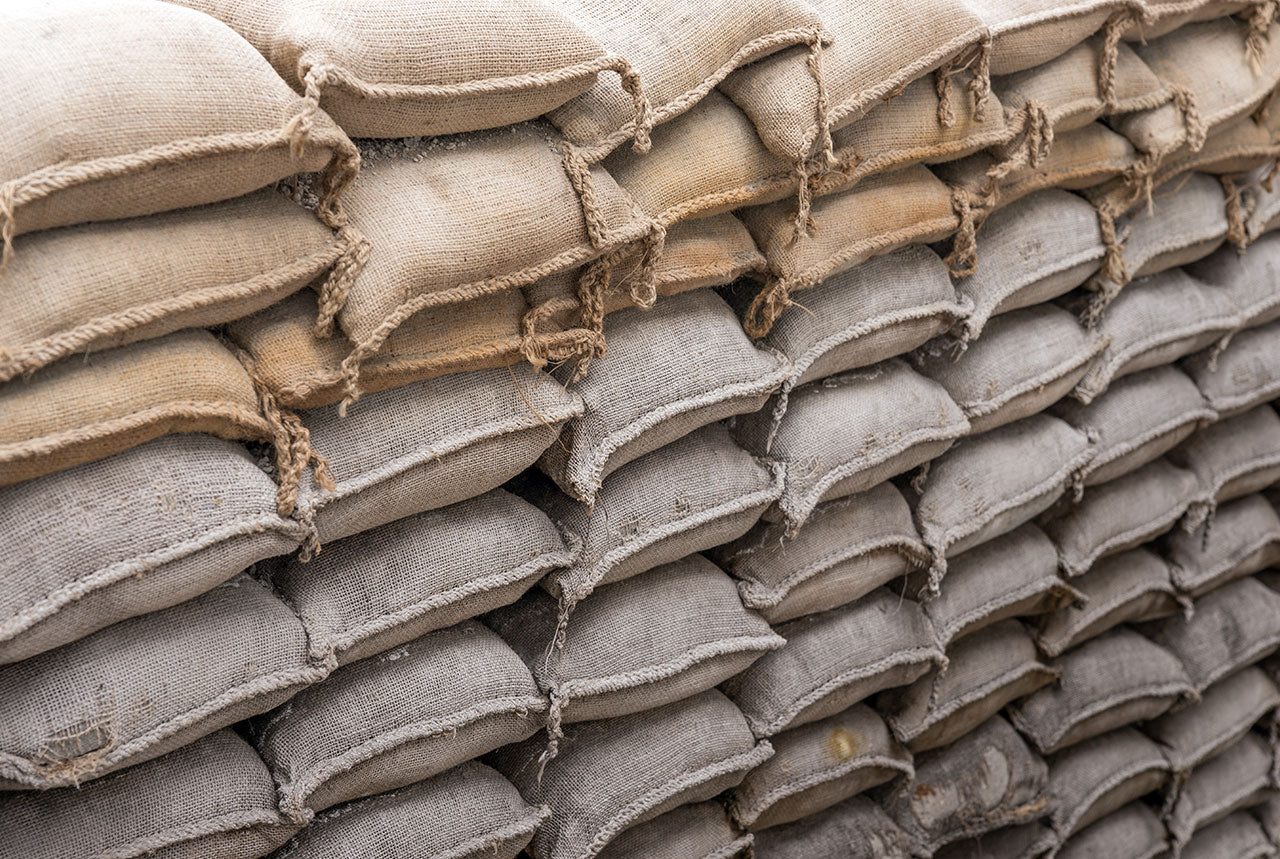 10kg Black Sandbags Filled Sandbags Heavy Duty sandbags UV