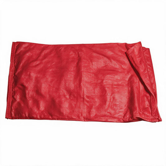 50 x Empty Sand Bags UV Red