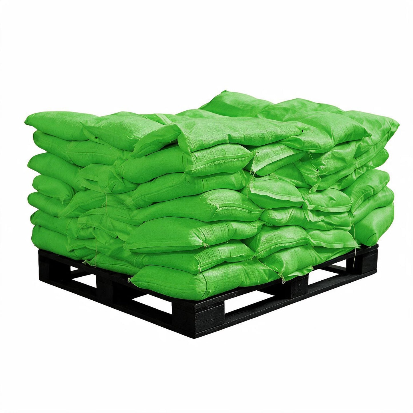 Sand Bags Pre Filled Green (UV Protected) (80x10kg)