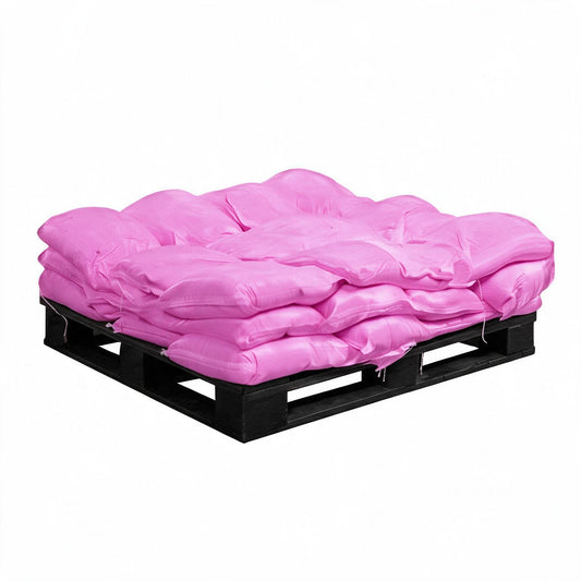 Sand Bags Pre Filled Pink (UV Protected) (30x15kg)