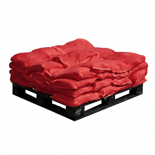 Sand Bags Pre Filled Red (UV Protected) (40x15kg)
