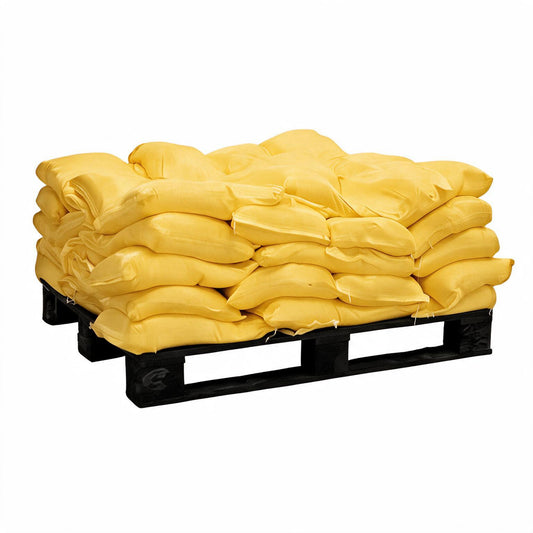 Sand Bags Pre Filled Yellow (UV Protected) (50x15kg)