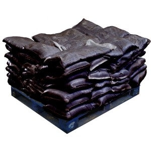 Gravel Filled Sandbags Black (uv protected) (70x15kg)