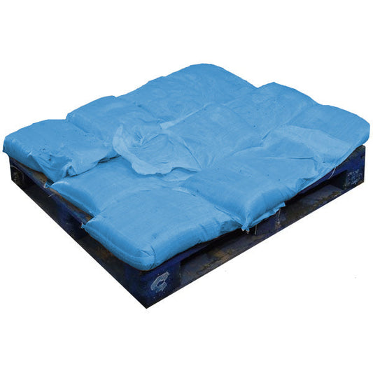 Gravel Filled Sandbags Blue (uv protected) (10x15kg)