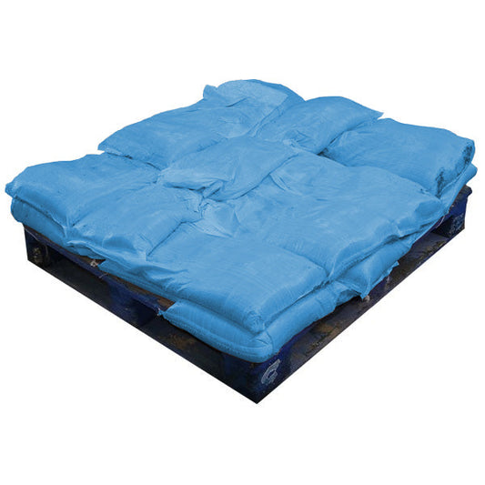 Gravel Filled Sandbags Blue (uv protected) (20x15kg)