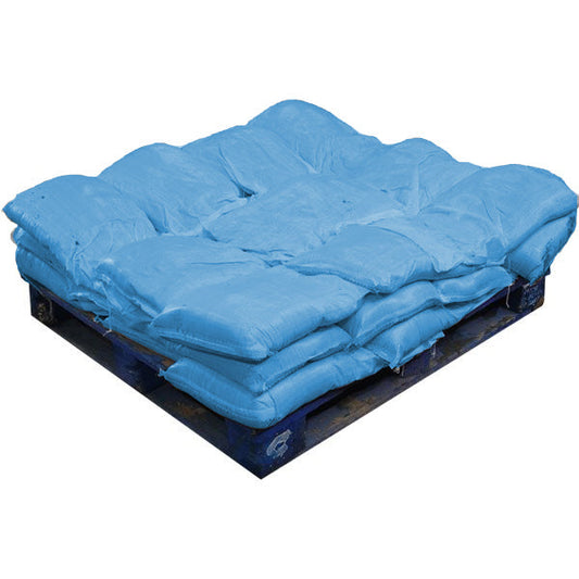 Gravel Filled Sandbags Blue (uv protected) (30x15kg)