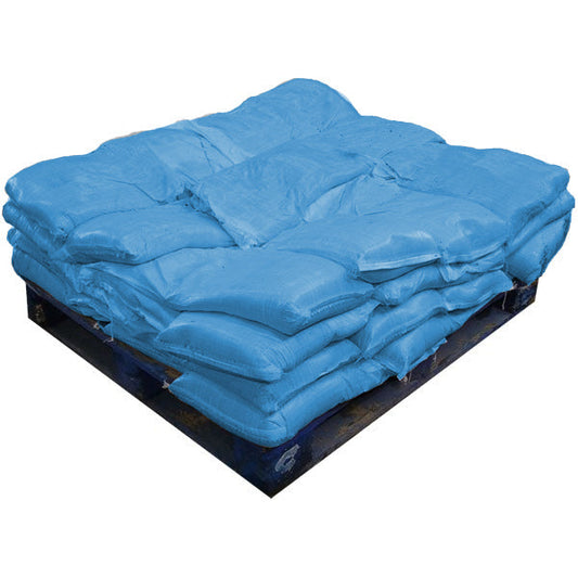 Gravel Filled Sandbags Blue (uv protected) (40x15kg)