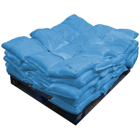 Gravel Filled Sandbags Blue (uv protected) (50x15kg)