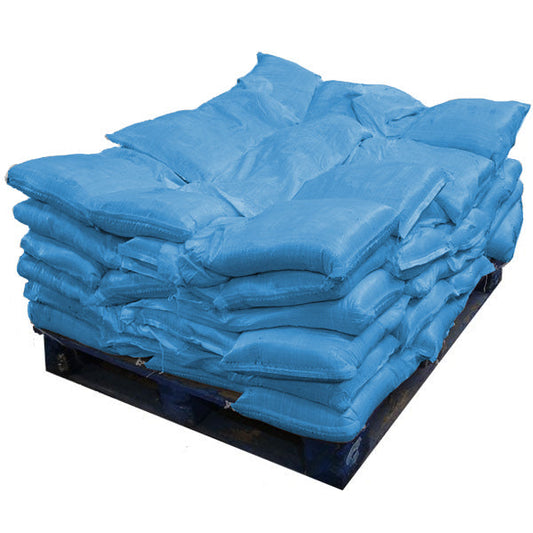 Gravel Filled Sandbags Blue (uv protected) (60x15kg)