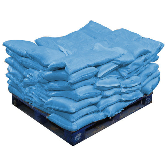Gravel Filled Sandbags Blue (uv protected) (70x15kg)