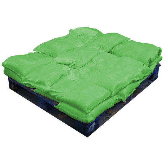 Gravel Filled Sandbags Green (uv protected) (20x15kg)