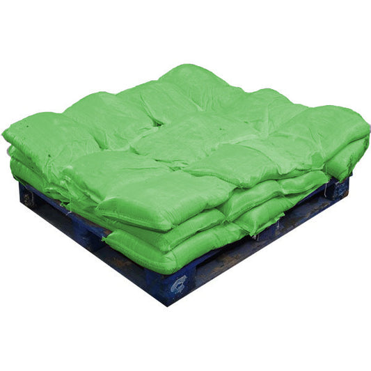 Gravel Filled Sandbags Green (uv protected) (30x15kg)