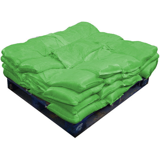 Gravel Filled Sandbags Green (uv protected) (40x15kg)