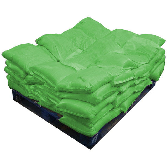 Gravel Filled Sandbags Green (uv protected) (50x15kg)