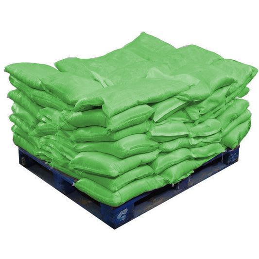 Gravel Filled Sandbags Green (uv protected) (70x15kg)