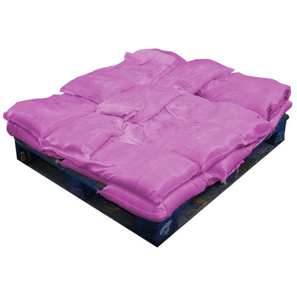 Sandbags Pre Filled Pink (uv protected) (20x10kg)