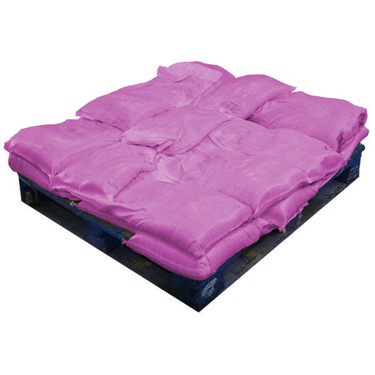 Gravel Filled Sandbags Pink (uv protected) (20x15kg)