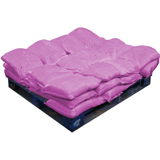 Sandbags Pre Filled Pink (uv protected) (30x10kg)