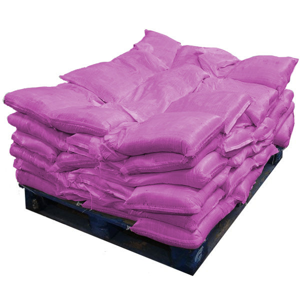 Gravel Filled Sandbags Pink (uv protected) (60x15kg)