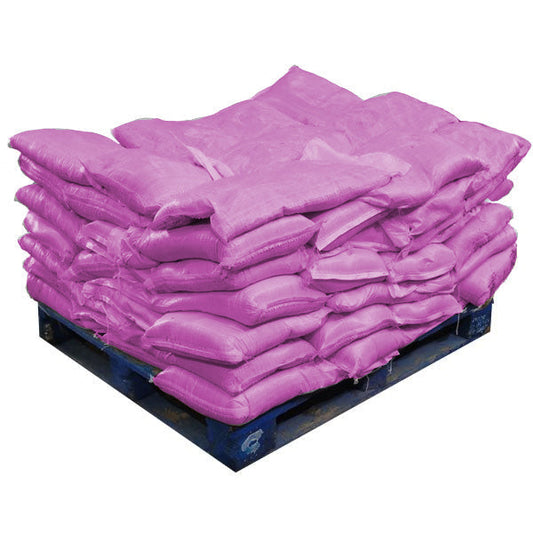 Sand Bags Pre Filled Pink (UV Protected) (90x10kg)