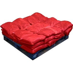 Gravel Filled Sandbags Red (uv protected) (30x15kg)