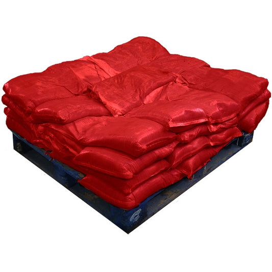 Sandbags Pre Filled Red (uv protected) (40x15kg)