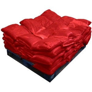Sandbags Pre Filled Red (uv protected) (50x10kg)