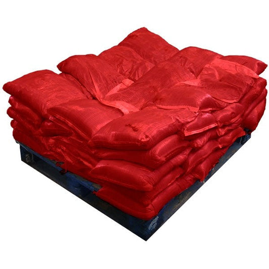 Gravel Filled Sandbags Red (uv protected) (50x15kg)