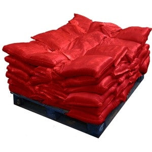 Sandbags Pre Filled Red (uv protected) (60x10kg)