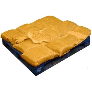 Gravel Filled Sandbags Yellow (uv protected) (10x15kg)